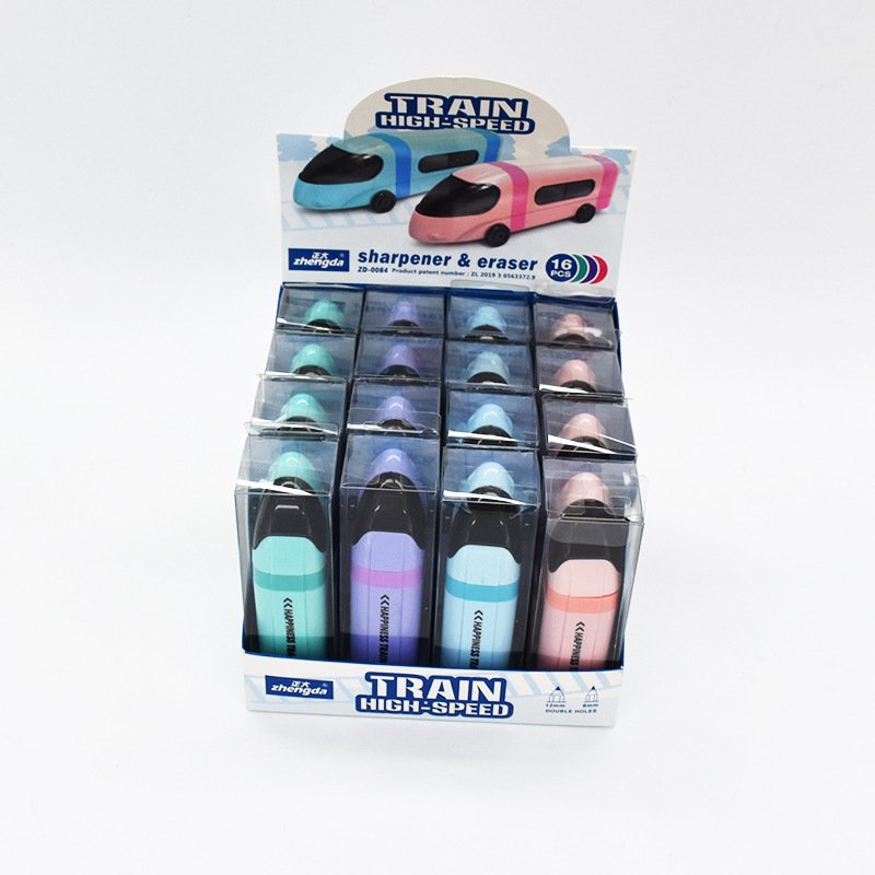 Racing Car Colourful Smudge-Free Pencil Sharpener