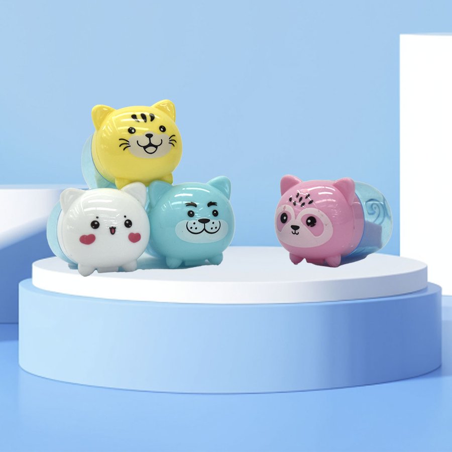 Cat Single-Hole Portable Pencil Sharpener — Style 3812 view 3