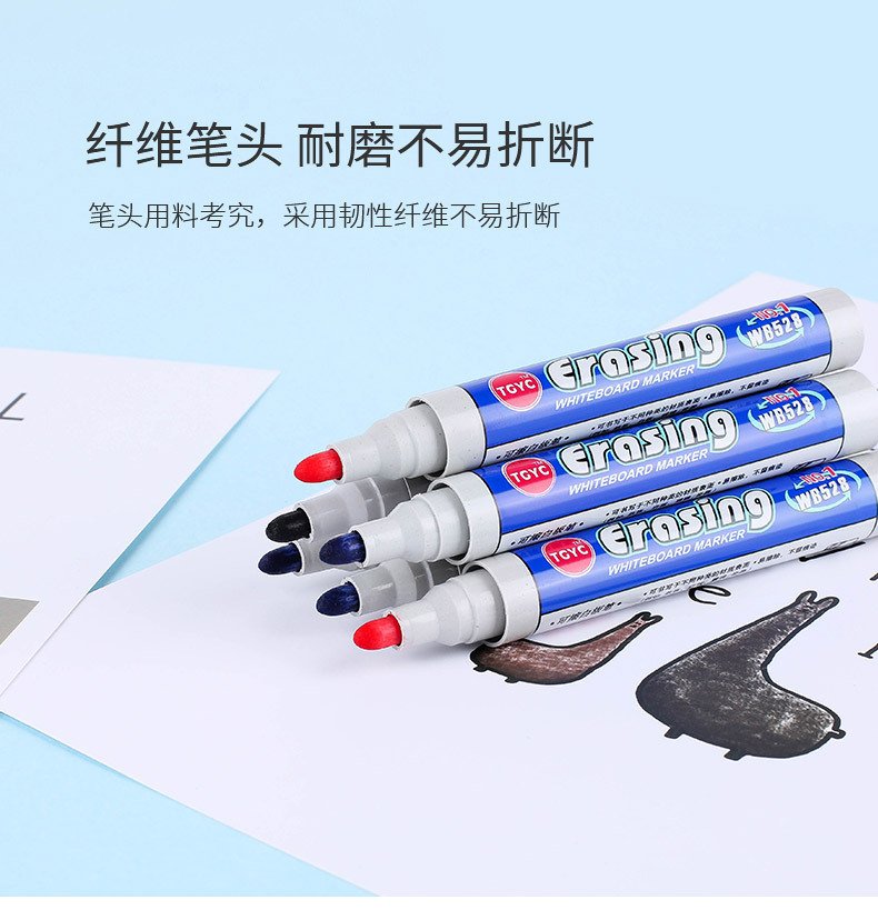 Smooth Erasable Water-Based Whiteboard Marker view 3