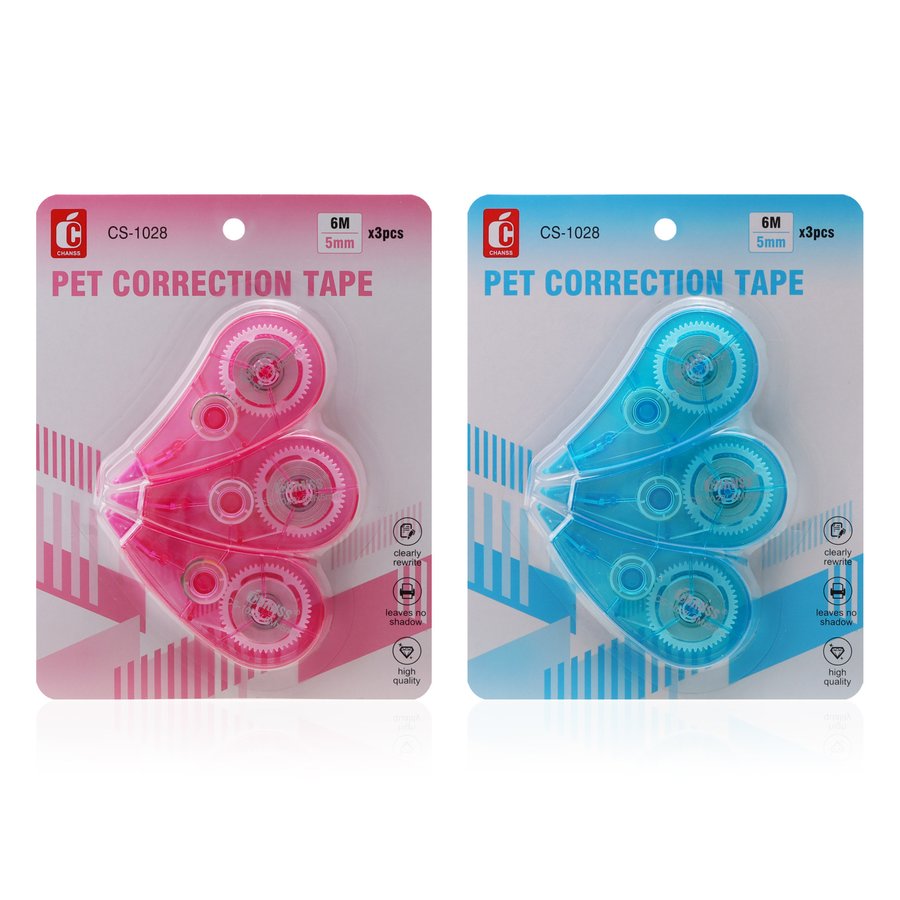 Correction Tape, 3-Pack, 5mm X 6m view 2