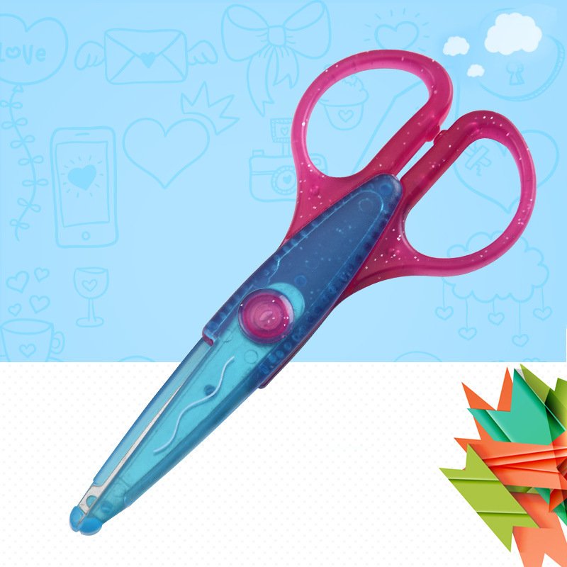 Plastic Decorative Kids Decorative Edge Scissors — Variant 3 view 3