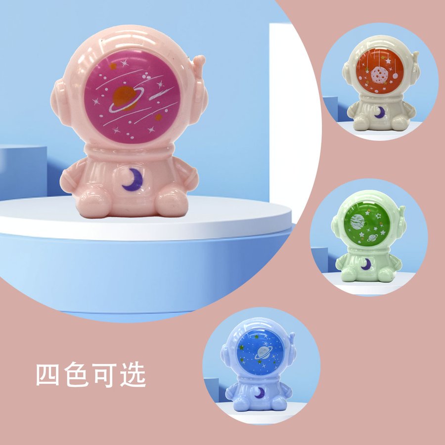 Astronaut Single-Hole Portable Pencil Sharpener view 3