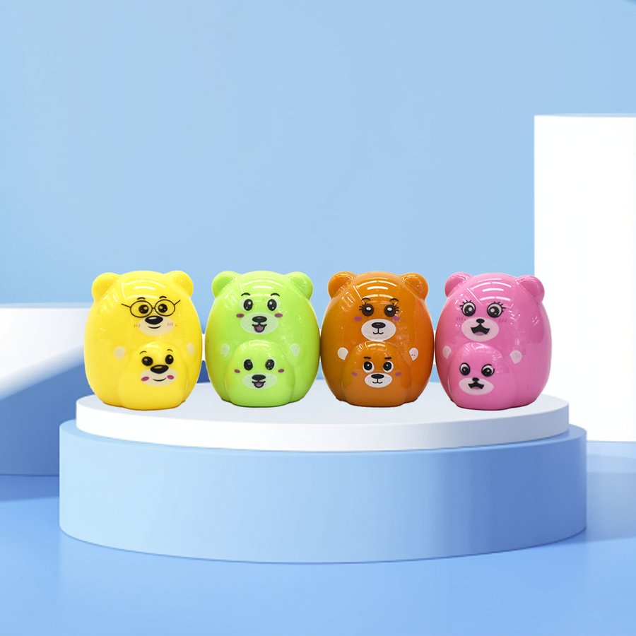Bear Single-Hole Portable Pencil Sharpener view 2