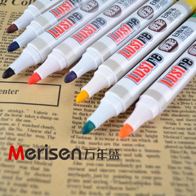 8 Colours Colourful Erasable Whiteboard Marker, Set