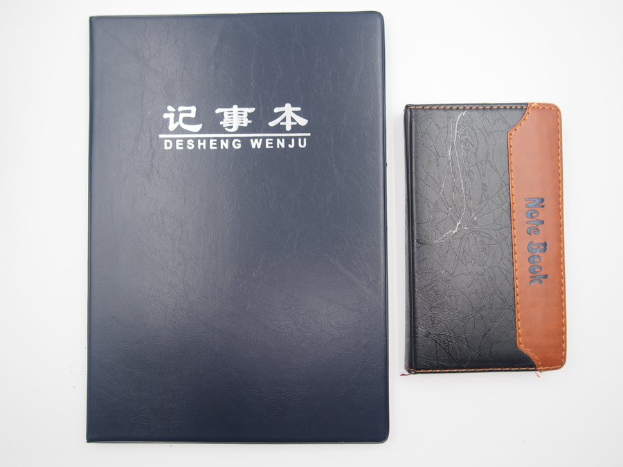 Hardcover Leather Black Notebook — Variant 2 view 3