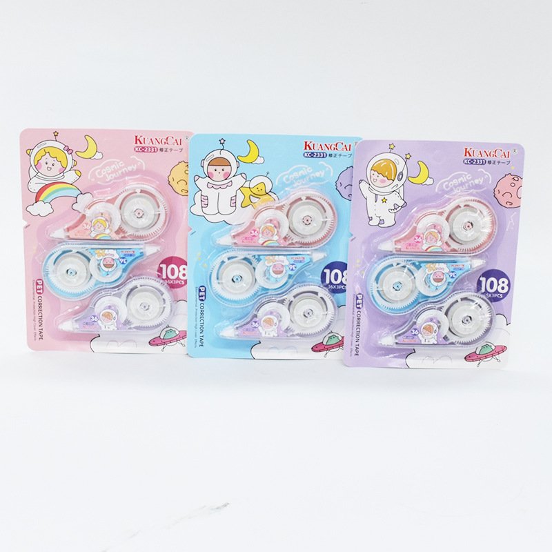 Transparent High-Capacity Creative Correction Tape — Style 2331 view 2
