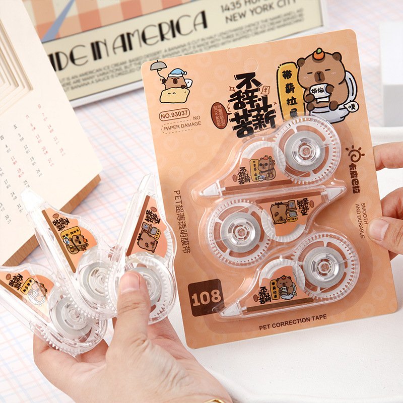 High-Capacity Cartoon Correction Tape, Set view 2