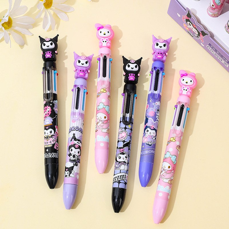 Kuromi Retractable Bullet-Journal Ballpoint Pen