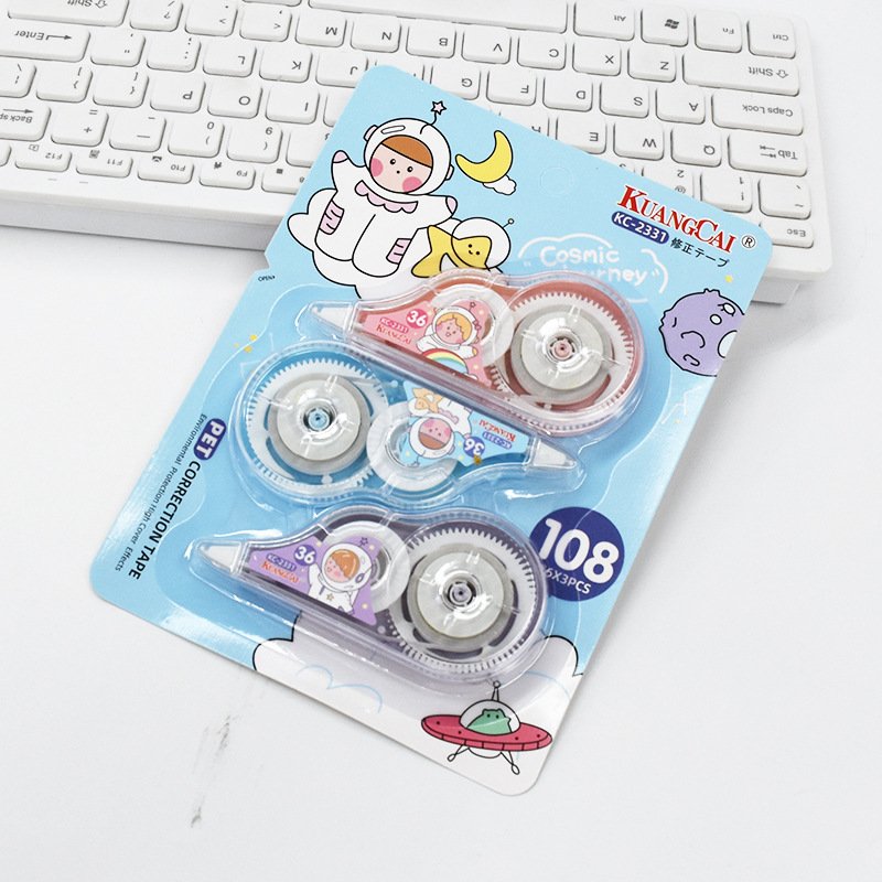 Transparent High-Capacity Creative Correction Tape — Style 2331 view 3