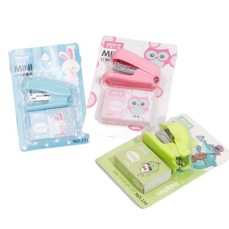 Mini Portable Cartoon Stapler