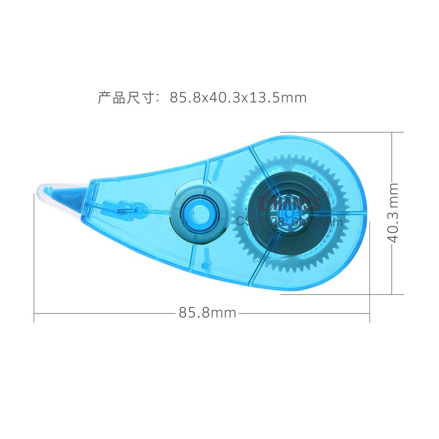 Correction Tape, 3-Pack, 5mm X 6m
