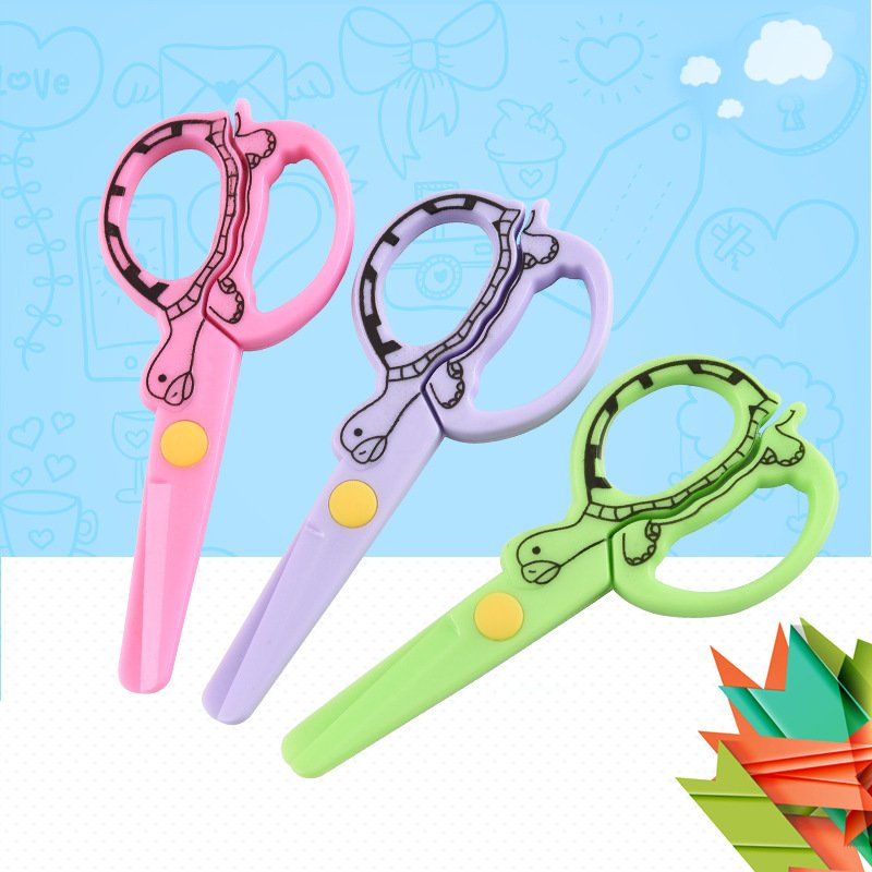 Turtle Decorative Cartoon Decorative Edge Scissors view 3