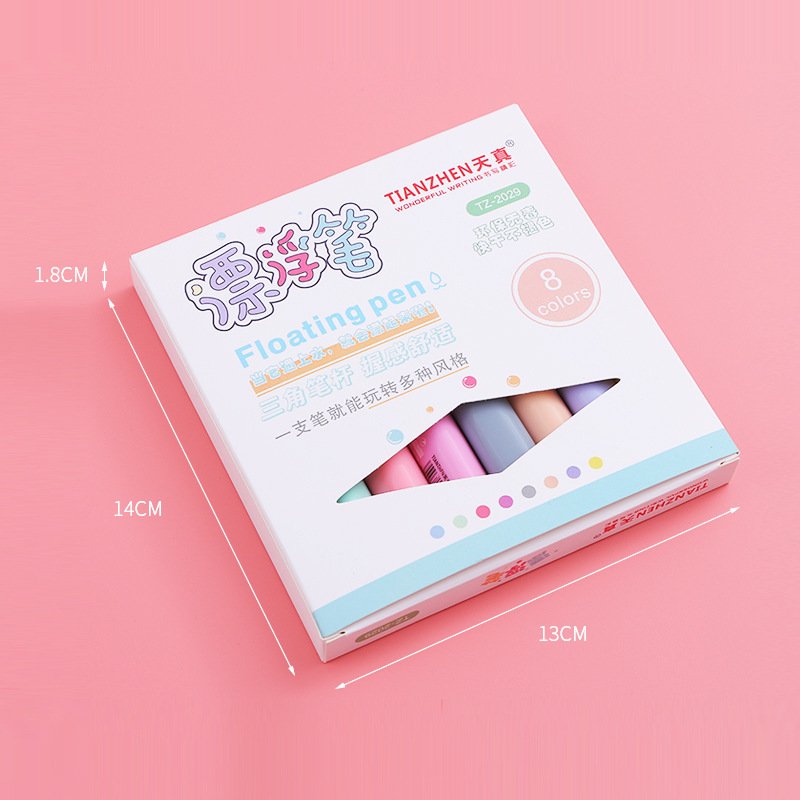 8 Colours Erasable Kids Whiteboard Marker, Set view 2