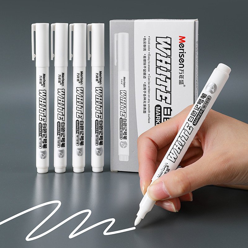White Waterproof Erasable Marker