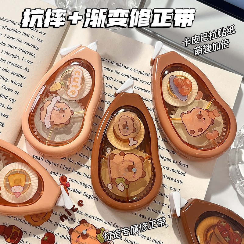 High-Capacity Quiet Correction Tape, Boxed