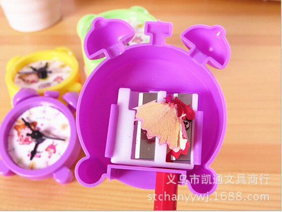 Clock Double-Hole Creative Pencil Sharpener view 3