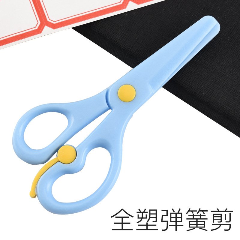 Plastic Kids Colourful Scissors view 2
