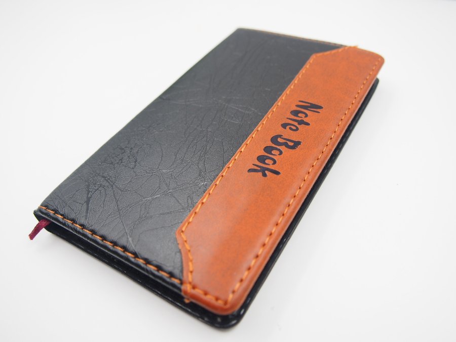 Hardcover Leather Black Notebook — Variant 2