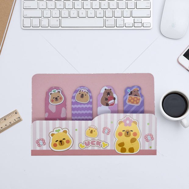 Capybara Creative Cartoon Sticky Notes view 2