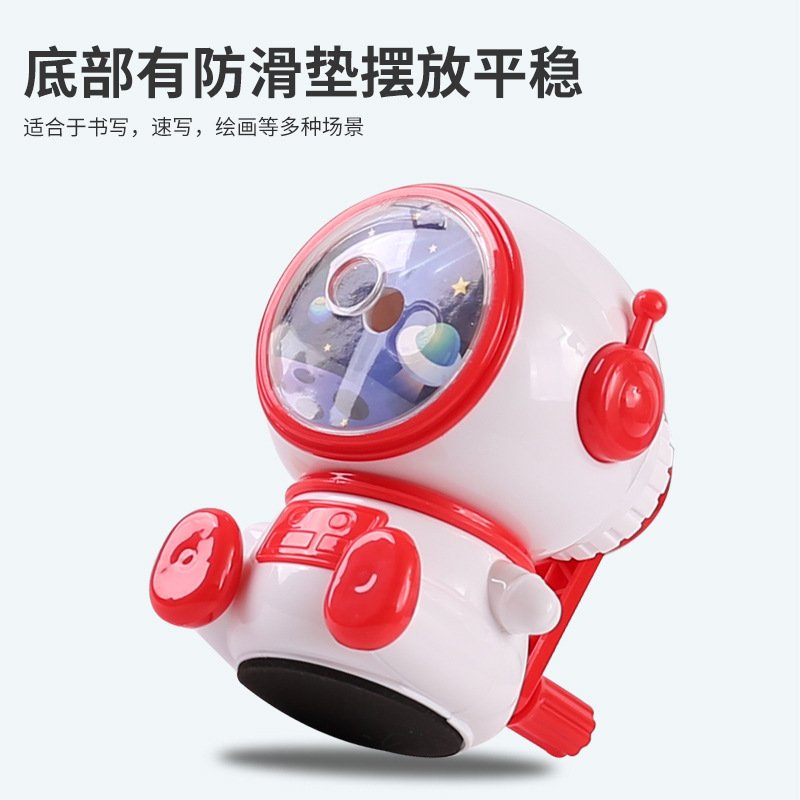 Astronaut Hand-Cranked Cartoon Pencil Sharpener
