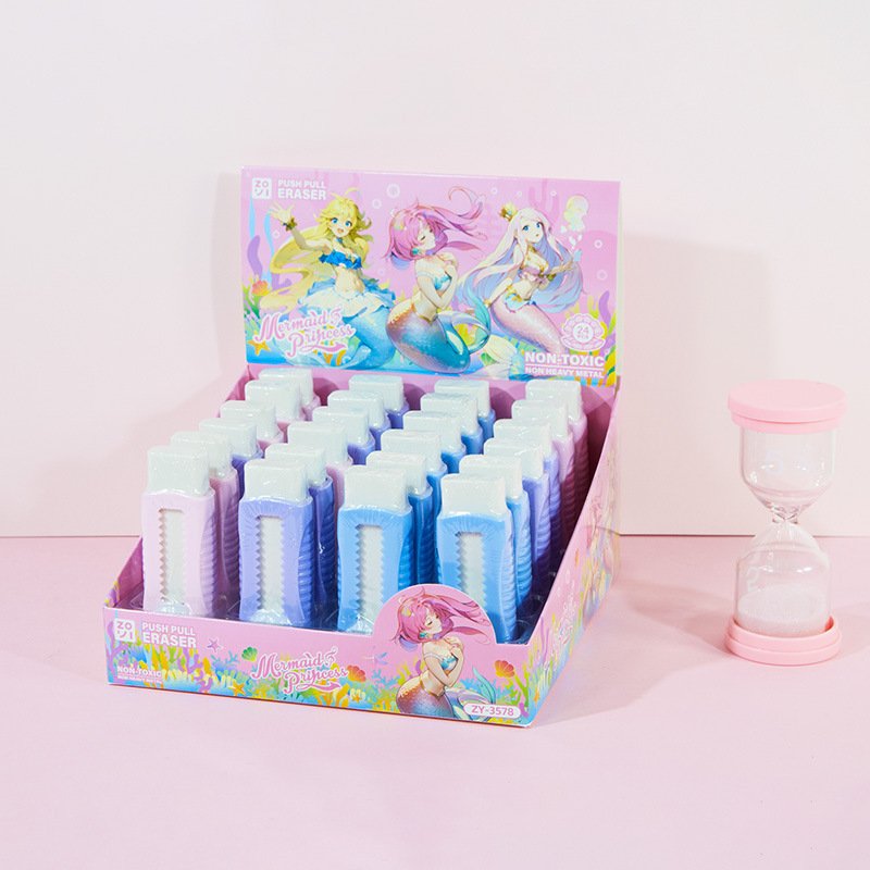 Macaron Push-Up Smudge-Free Eraser