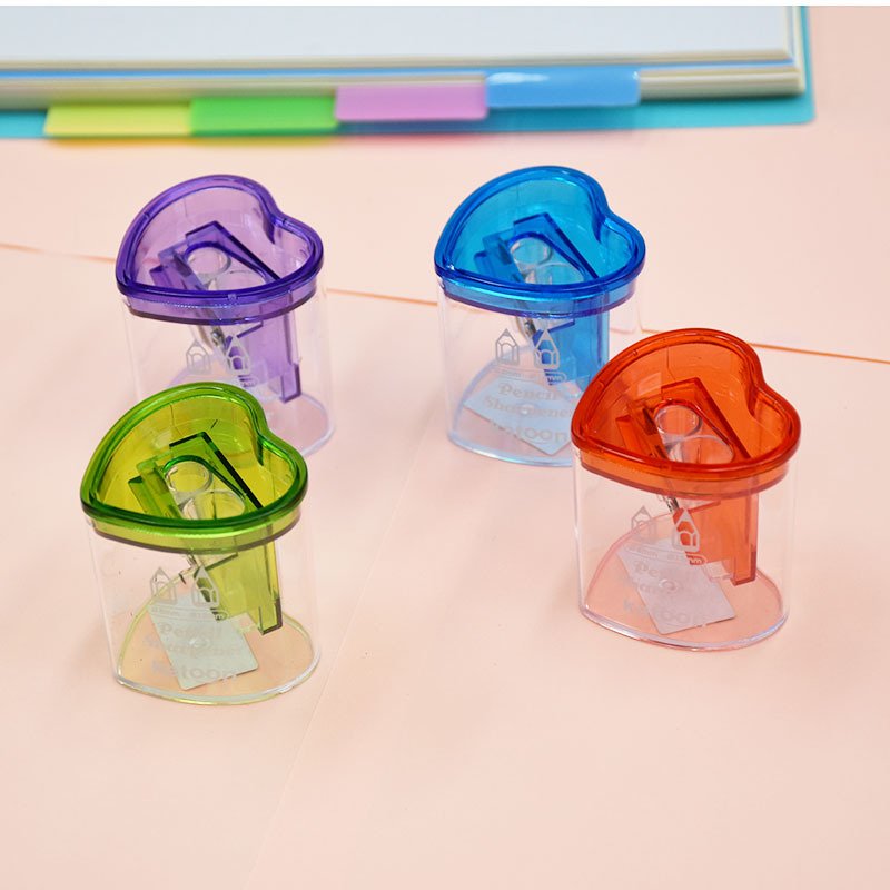 Double-Hole Transparent Portable Pencil Sharpener — Style 3010 view 3