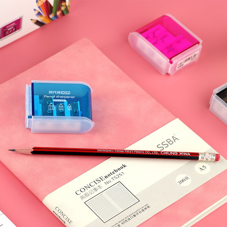 Triple-Hole Pencil Sharpener