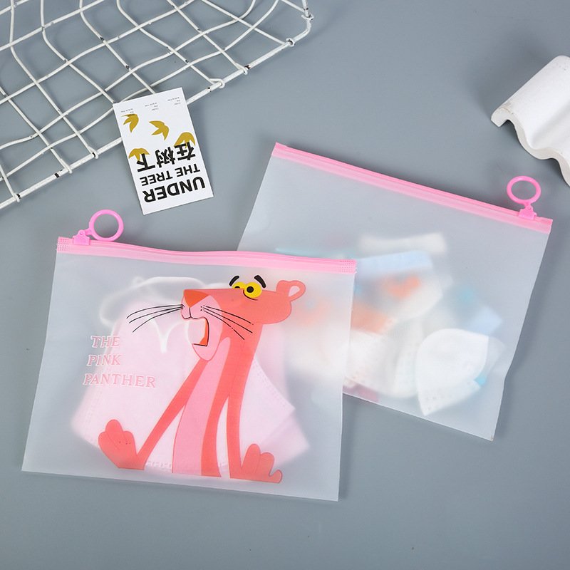 Zippered Self-Seal Cartoon Pencil Lead Refills view 2