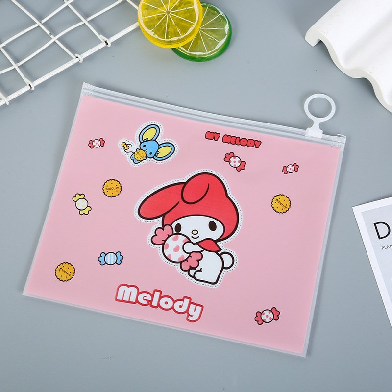 Zippered Multi-Function Cartoon Pencil Case
