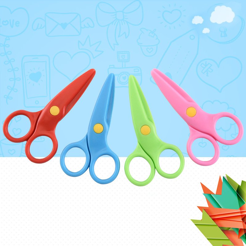 Plastic Mini Cartoon Scissors view 3