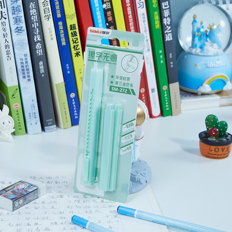 Macaron Retractable Push-Up Eraser