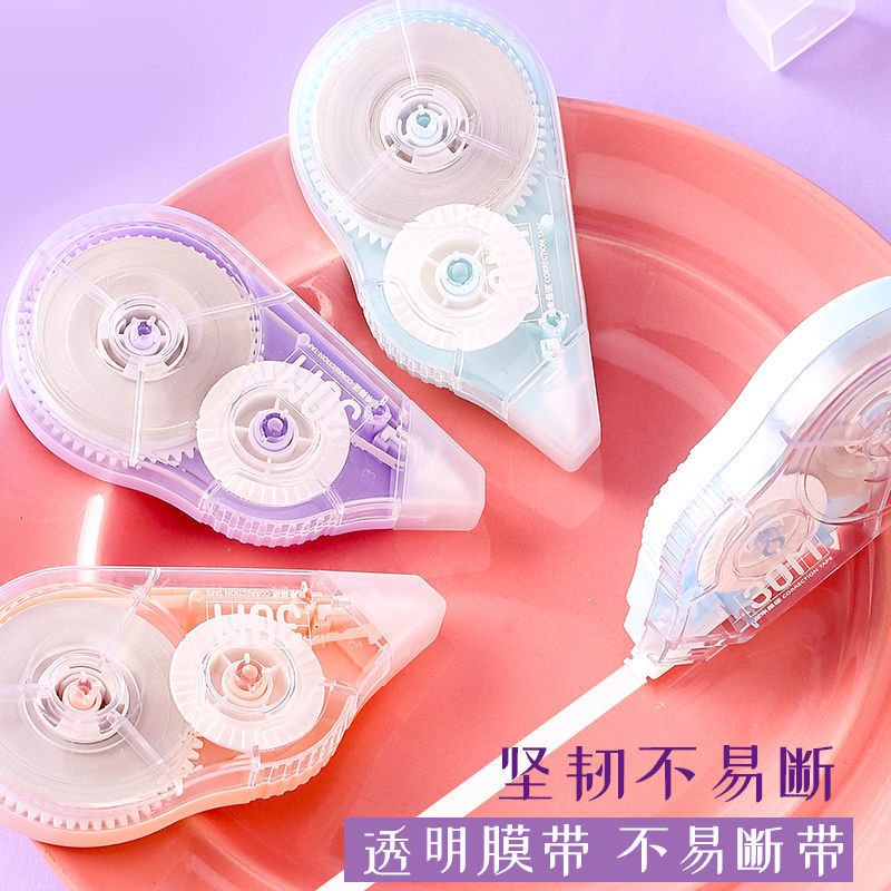 Transparent High-Capacity Minimalist Correction Tape, 300m