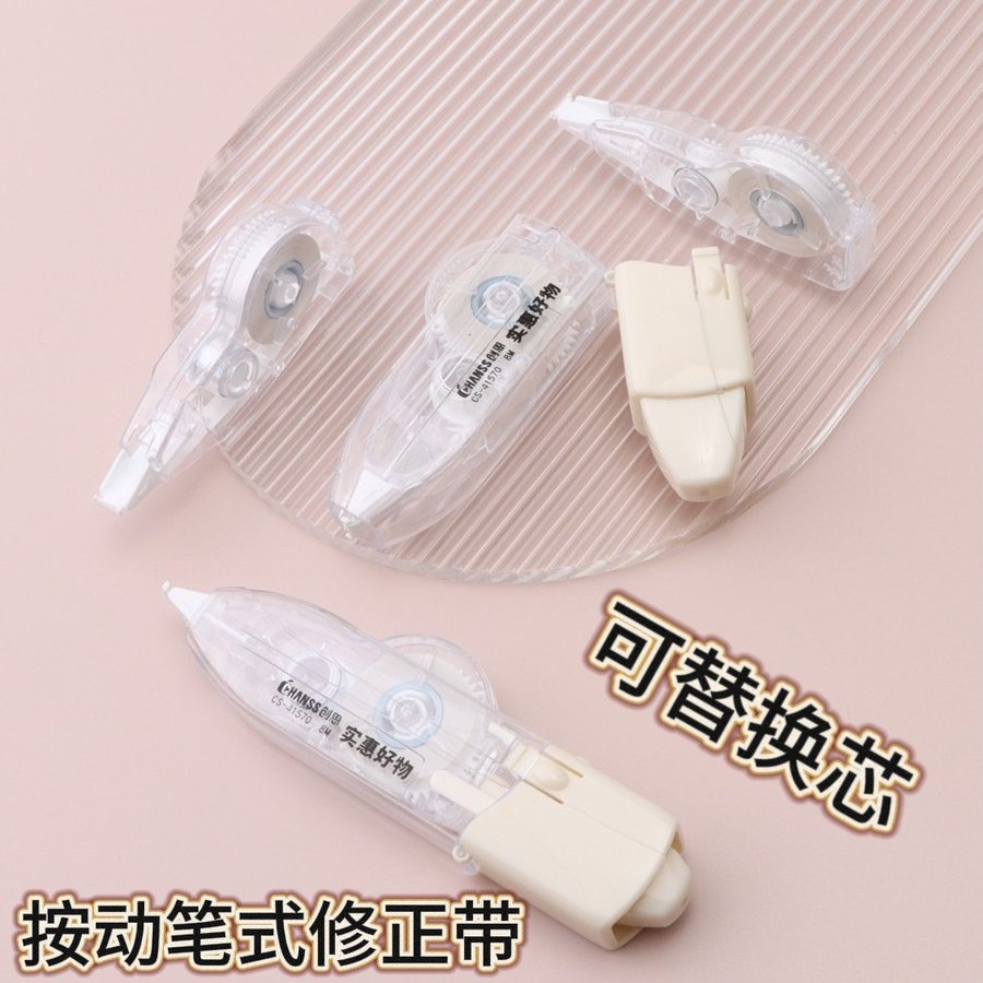 Refillable Retractable High-Capacity Correction Tape view 3