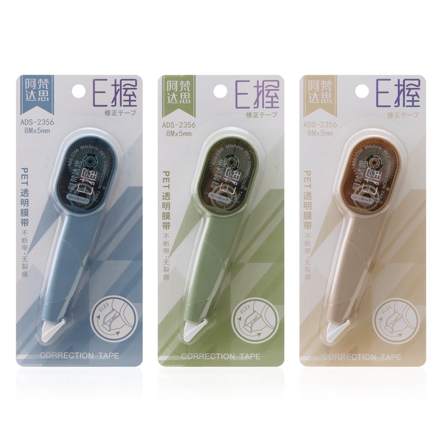 Pen-Style High-Capacity Mini Correction Tape